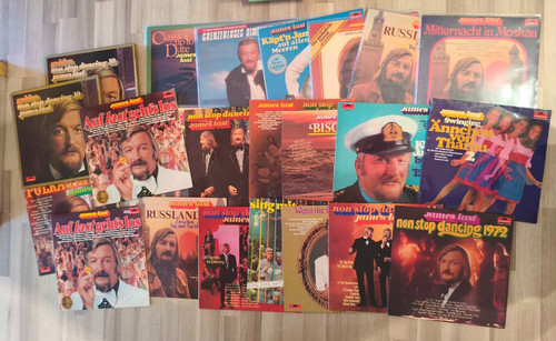 22x james last schallplatten - james,