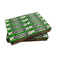 Wrigley's Spearmint Streifen Kaugummi, 40 Packungen (40 x 5 = 200 Stück)