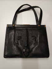 Vintage Handtasche Kroko
