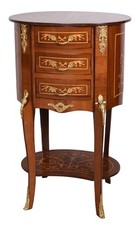 Barock Kommode Tisch Antik Beistelltisch Holztisch Rokoko Schrank Schubladen