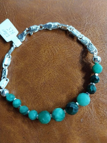 Armband mit smaragd steinen - armband,