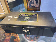 Militärröhrenkonvolut Französische Funker in original Blechkiste