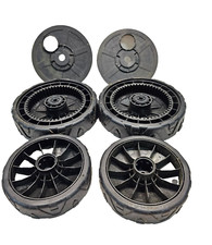 z05) Hanseatic RV125-S Rasenmäher Räder Satz