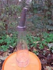 antike GLAS-Motorölflasche "BP" "ENERGOL"