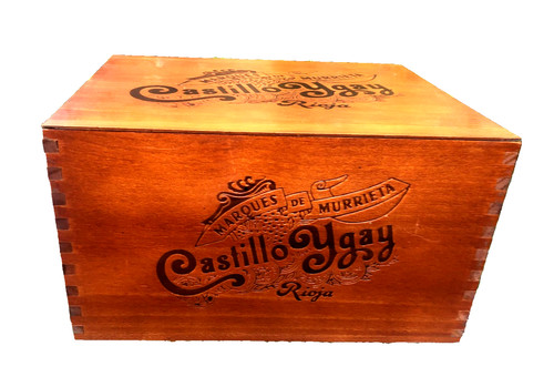 Weinkiste castillo ygay - weinkiste,,