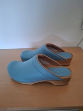 Sanita Holzclogs Clogs Türkis