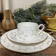 Kaffeegedeck From Marienbad , Gold Sterne , Fine Bone China, TCM
