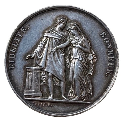Medaille mariage 1840 - de,