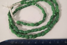 Alte Glasperlen grün Murano