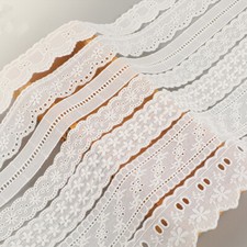 1 Yard Baumwolle Spitze