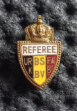 FIFA Belgien Belgium Schiedsrichter Verband Referee Anstecknadel Badge