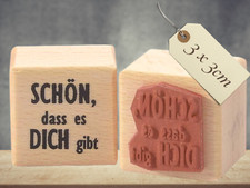 Motivstempel „Schön, dass
