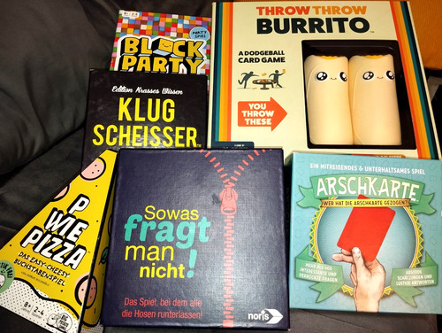Partyspiele paket spaß - "partyspiele,