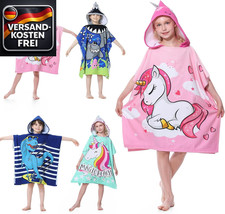Badeponcho Kinder Mikrofaser