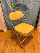 Kinder-Klappstuhl Gelb – stabil & platzsparend