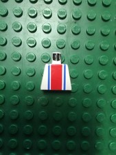LEGO BODY TRUNK BÜSTE x OMINO ROAD RACER VINTAGE TOWN PILOT MINIFIGUR 6605