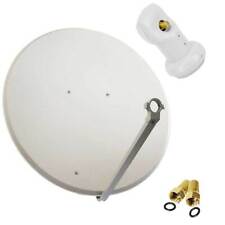 PremiumX SAT Anlage 100 cm Satelliten Schüssel Antenne Offset Spiegel LNB HD TV