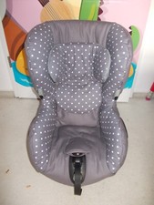 Maxi-Cosi-Axiss  Bezug  Ersatzbezug in grau mit weißen Punkten *neu*