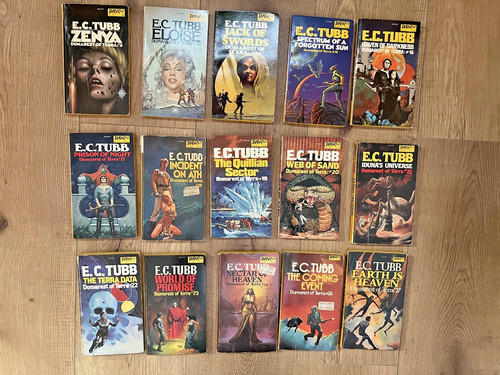 Tubb sci fi fifteen book - tubb,