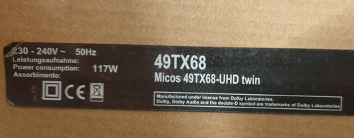 Metz micos 49tx68 ersatzteile - metz,