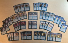 MTG Magic The Gathering Karten 1995, 50x Ice Age (blue) Uncommon/Common