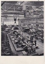 AK Mülheim/Ruhr, Siemens-Schuckertwerke, Dampfturbine 60000 kW auf dem Prüfstand