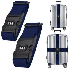 2 Koffer Gurte Zahlenschloss