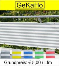 2. Wahl! Balkon Verkleidung 90 cm hoch, Sichtschutz Zaun, Balkonumspannung