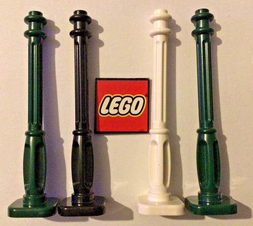Lego laternenmast 2x2x7 mit - laternenmast, 4