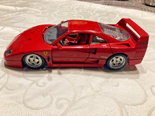 Ferrari F40 1:18 rot burago 1987 Modellauto
