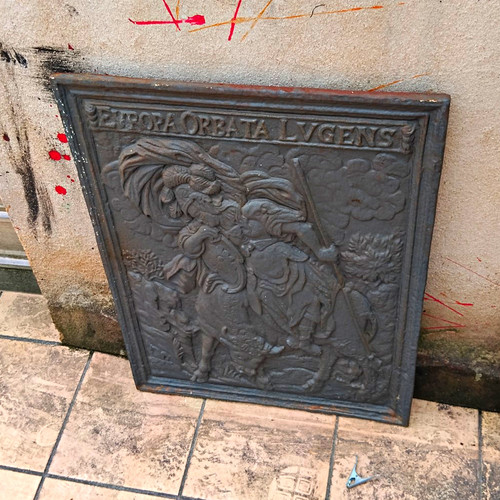 Gusseisen wandplatte relief - wandplatte,