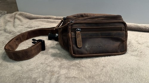 Herren bauchtasche echt leder - herren,