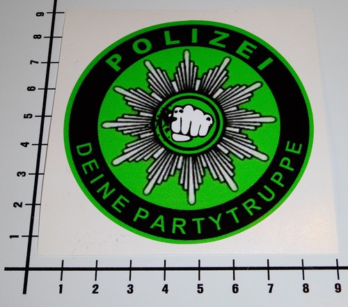Polizei deine partytruppe - polizei,
