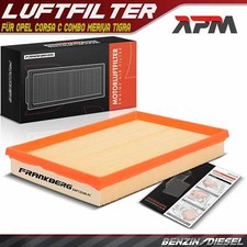 Luftfilter Filtereinsatz Filter für Opel Corsa C Combo Meriva Tigra 1.0L-1.8L