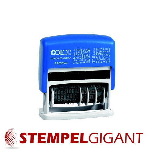 Colop mini dater s120 - colop®, s120/wd