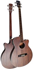 Akustikbass saiter mahagoni - 4,