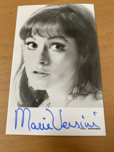 Marie versini autogrammkarte - marie,