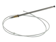 Ersatz Chrom Antennenstab für