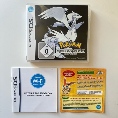 Pokémon schwarze edition - schwarze,