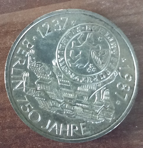 Gedenkmünze berlin 750 - dm,