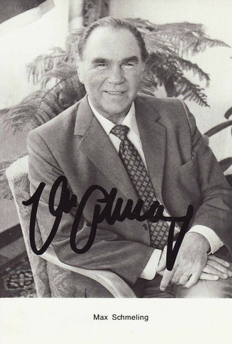 Max schmeling seltenes - max,
