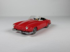 Wiking Modelle, Mercedes 190 SL Cabrio, orangerot, 5. Version, CS-Nr. 386/5A