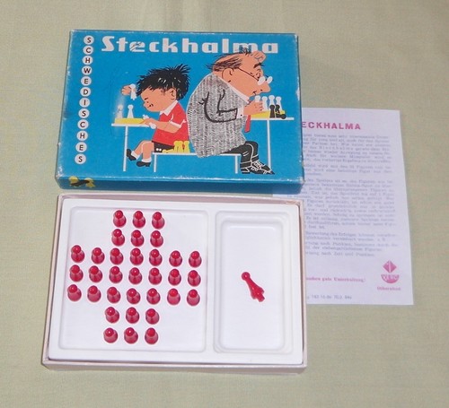 Ddr schwedisches steckhalma - ddr,