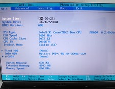 Laptop Notebook Dell Studio PP33L ohne Zubehör für Bastler