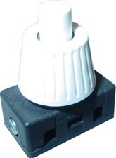 Mini Druckschalter, Lampenschalter, Einbau Druckschalter, 230V/2A, EIN/AUS, S6