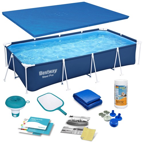 Bestway green pool - in,