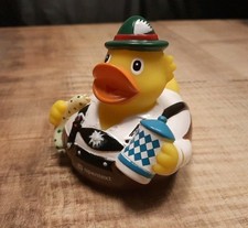 Schbabels® Badeente Bayern "Weisswurst" Quietscheentchen Gummiente Ente