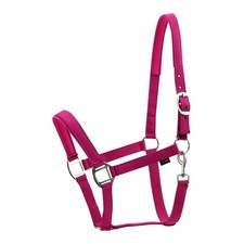 Horse Guard Nylonhalfter für Pferde - Pink Pferdehalfter Halfter Pferd Stall