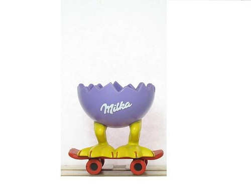 Eierbecher milka plastic - milka.,