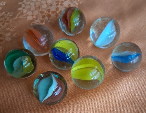 Vintage ddr alte glasmurmeln - vintage,